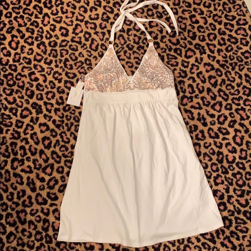 NWT Victoria’s Secret bra top sundress sequin